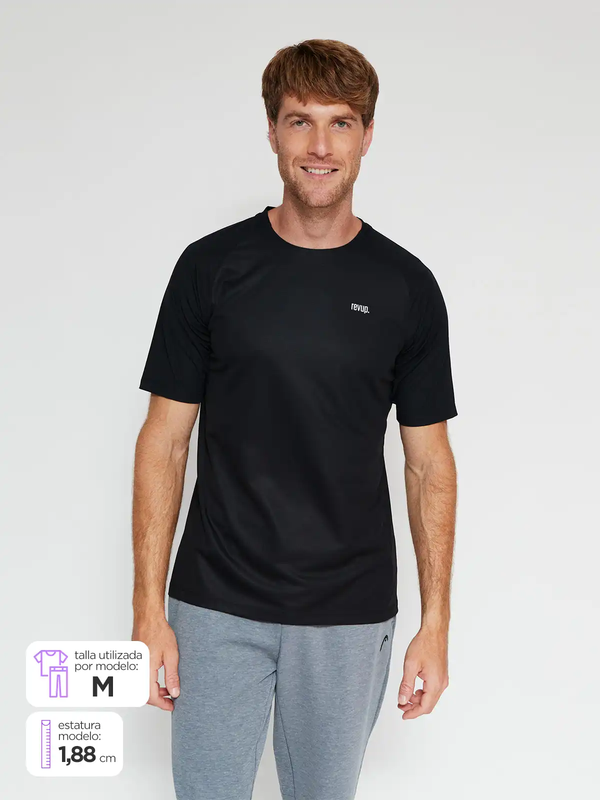 POLO DEPORTIVO MANGA CORTA HOMBRE REVUP CHASE - 1