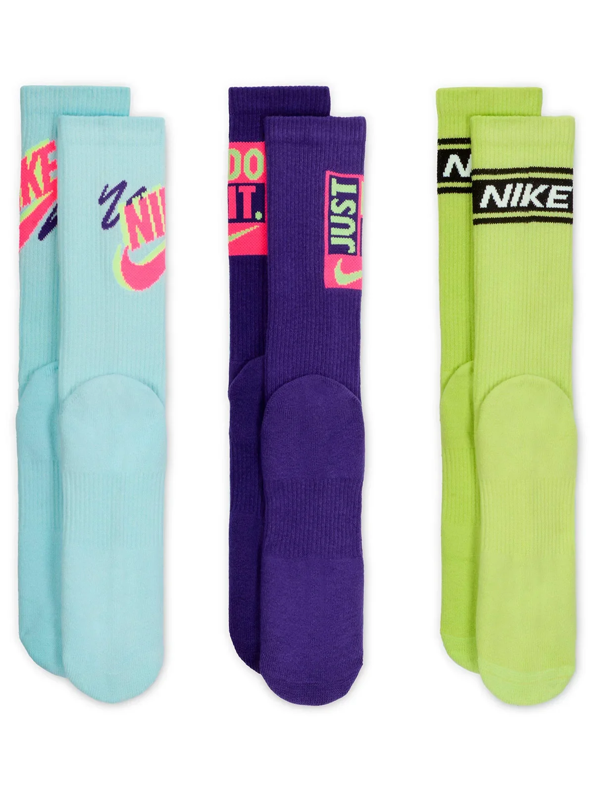 PACK 3 MEDIAS NIKE PLUS CREW SPORT 144 - 3