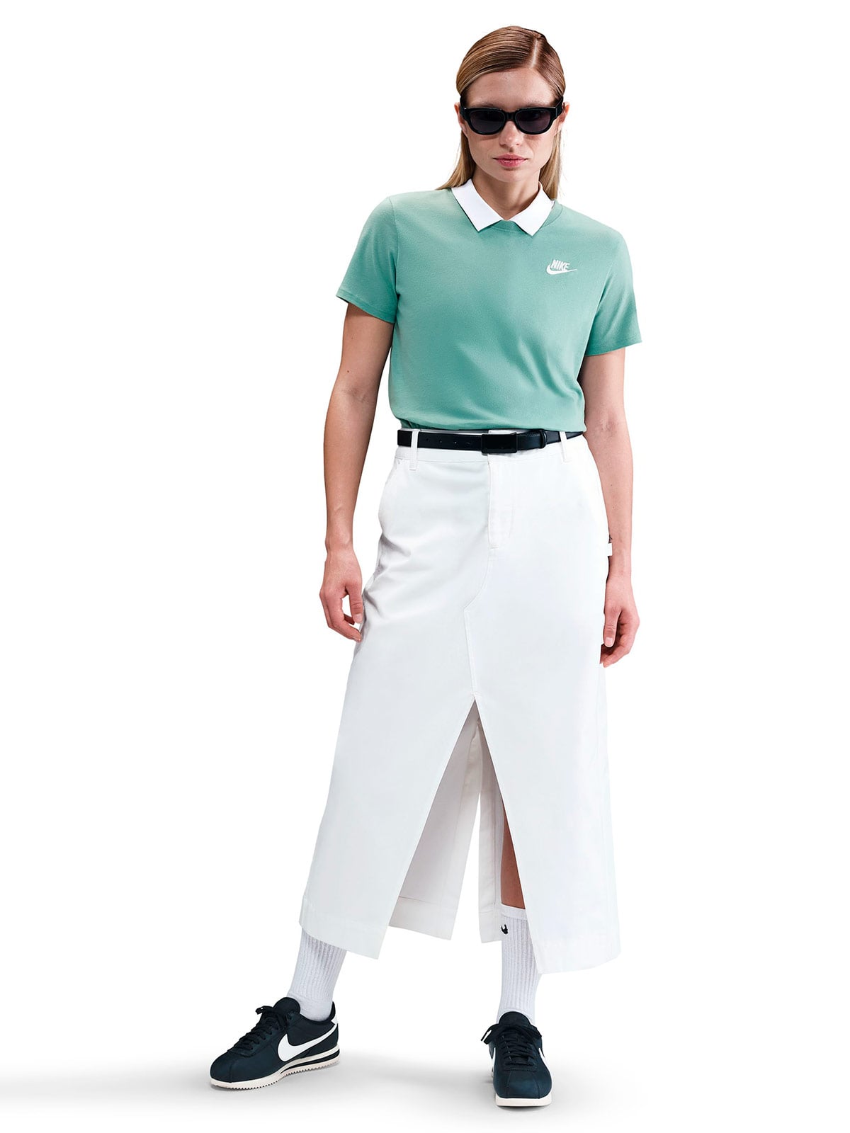 POLO MANGA CORTA MUJER NIKE SWOOSH CLUB - 2