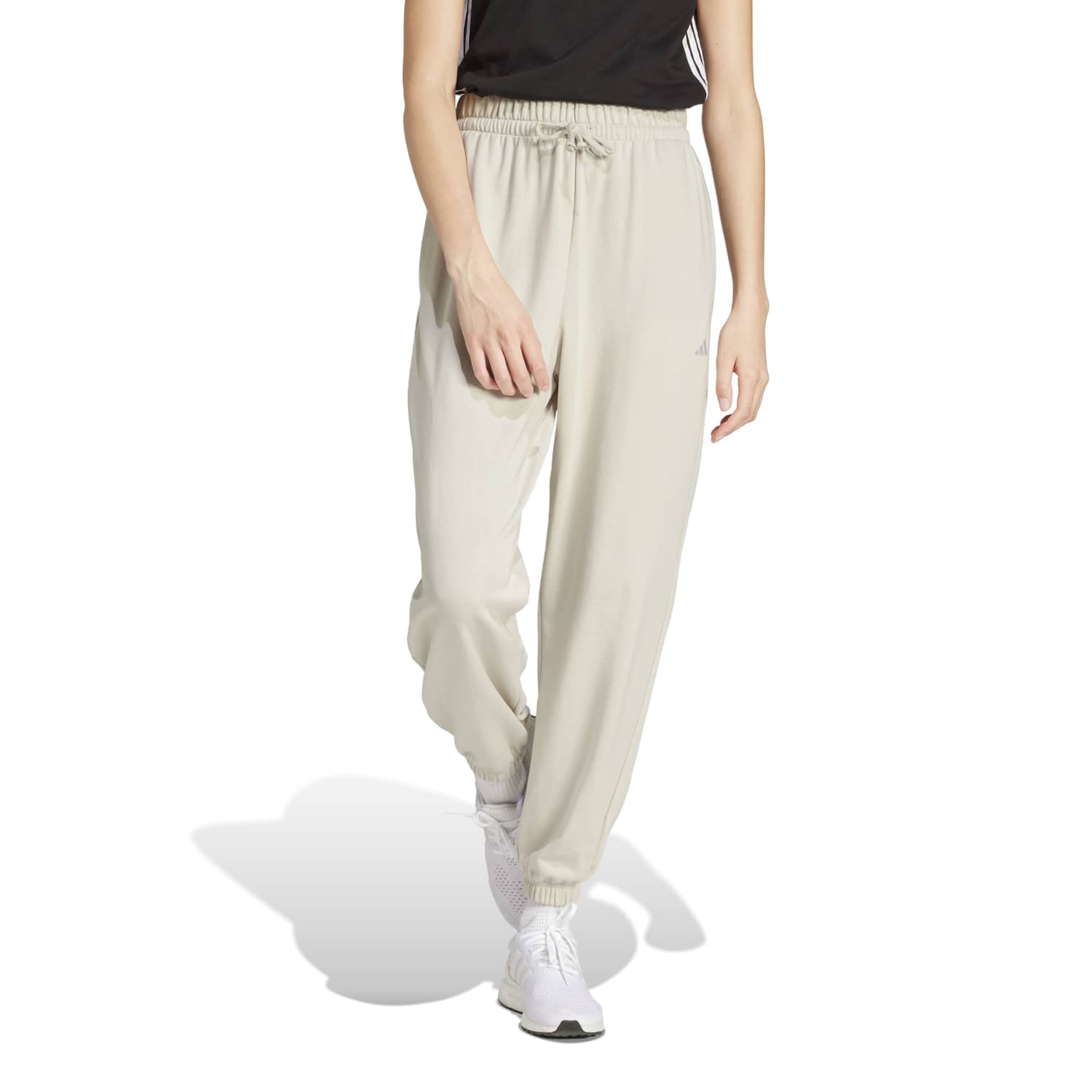 PANTALÓN BUZO MUJER ADIDAS ESSENTIAL SMALL LOGO FRENCH TERRY - 1