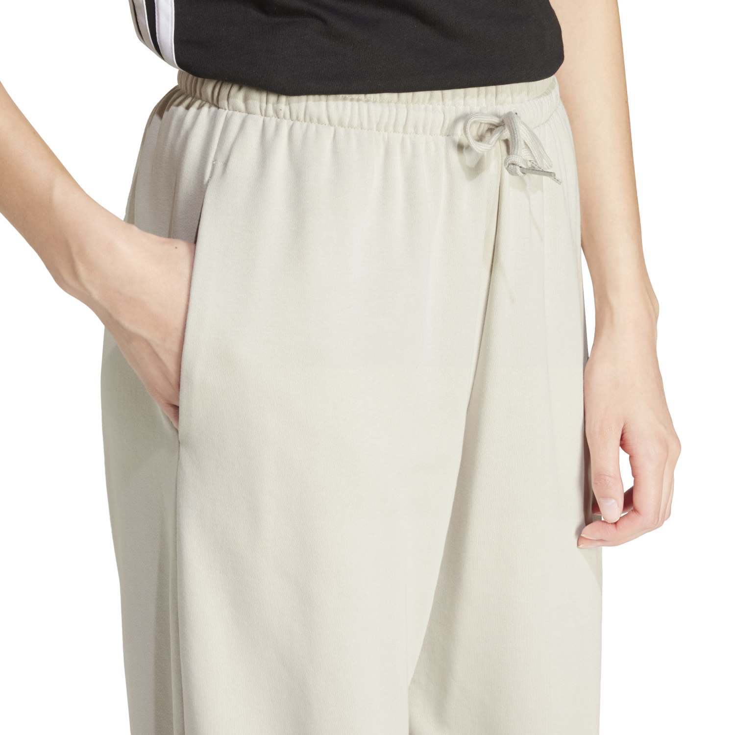 PANTALÓN BUZO MUJER ADIDAS ESSENTIAL SMALL LOGO FRENCH TERRY - 5