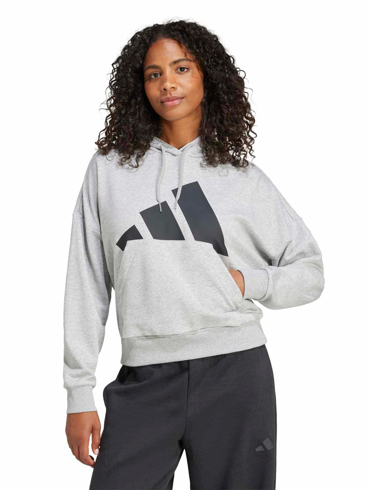 POLERA MANGA LARGA ALGODÓN MUJER ADIDAS ESSENTIALS BIG LOGO - 1