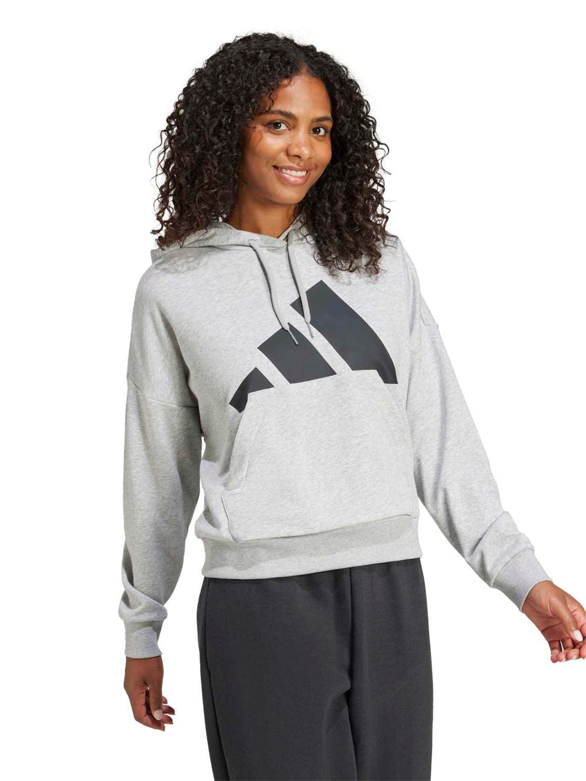 POLERA MANGA LARGA ALGODÓN MUJER ADIDAS ESSENTIALS BIG LOGO - 3