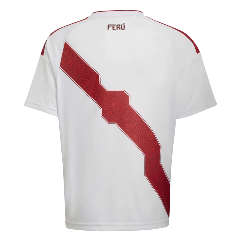 CAMISETA FÚTBOL LOCAL PERÚ 26 PARA NIÑOS ADIDAS - 2