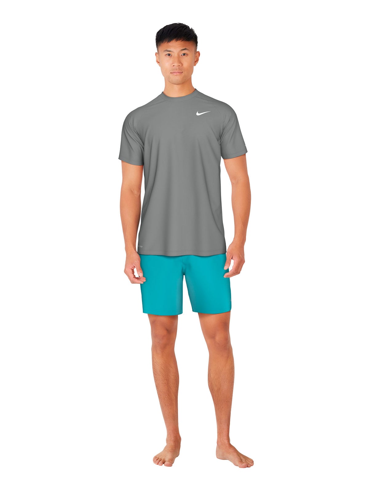 NIKE SWIM HYDROGUARD ESSENTIAL CAMISETA DEPORTIVA DRI-FIT CON PROTECCIÓN UV - 2