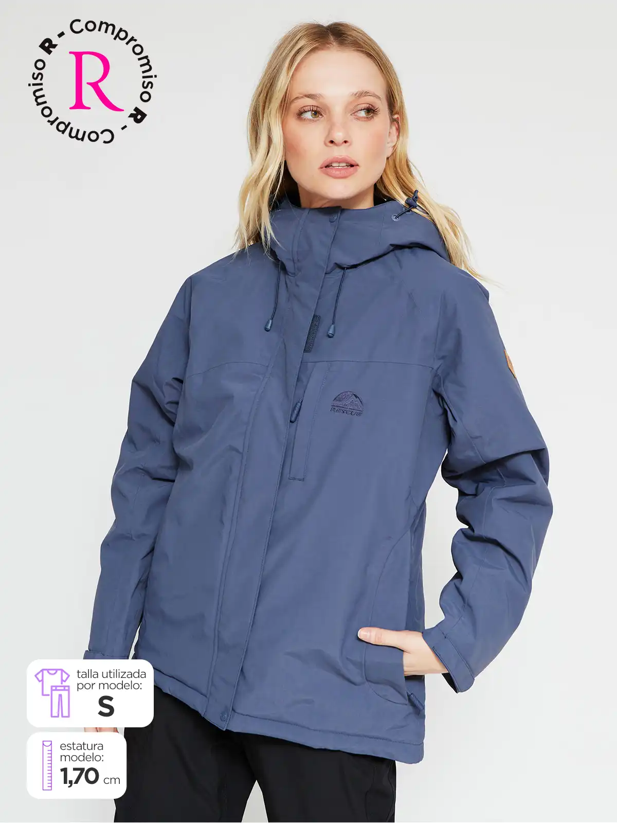 CASACA DEPORTIVA MUJER RESCUE WALLY - 1