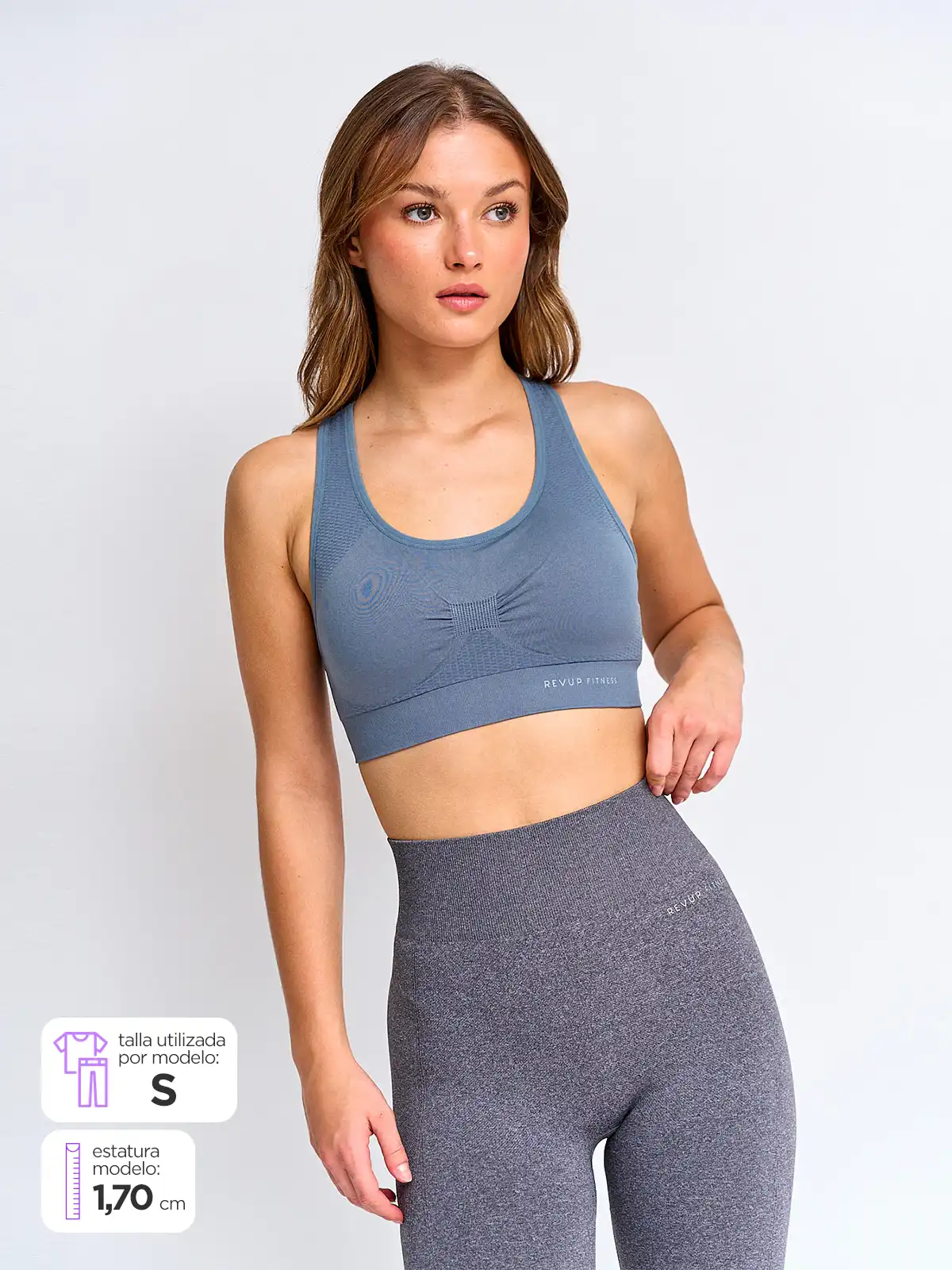 TOP DEPORTIVO MUJER REVUP SEAMLESS - 1