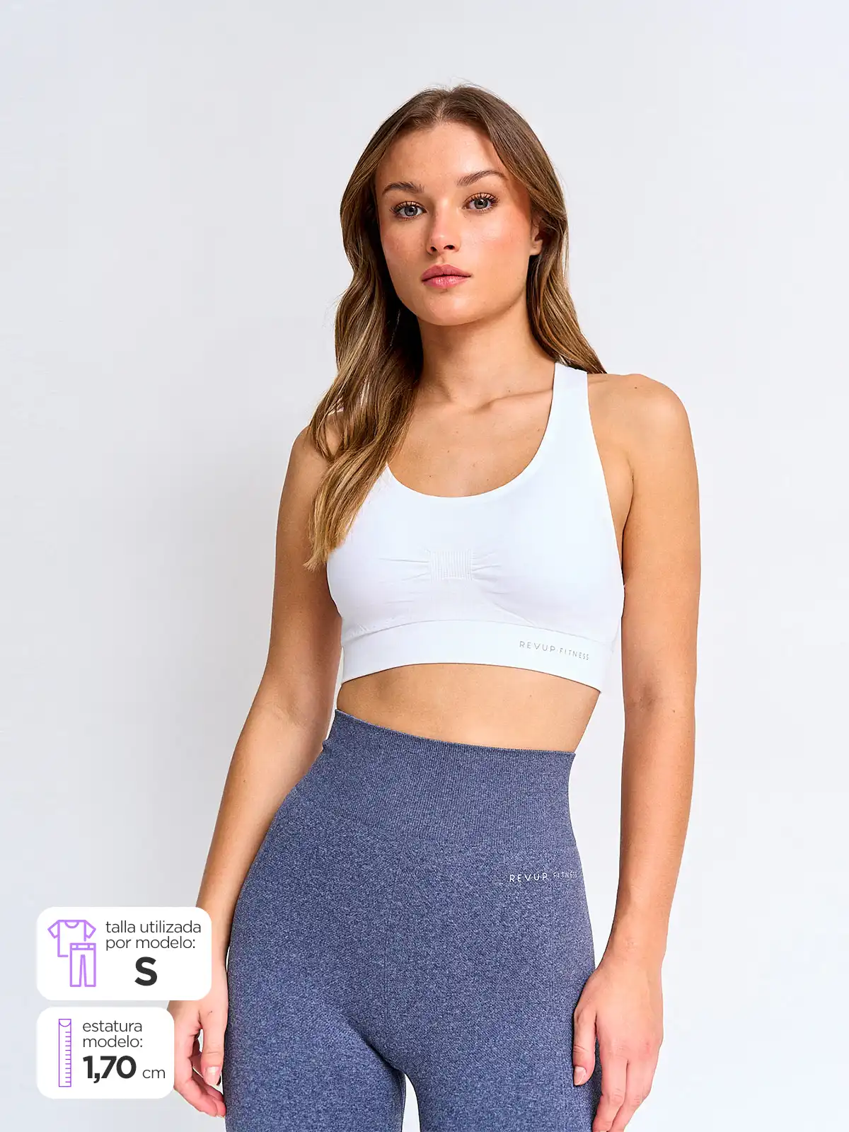 TOP DEPORTIVO MUJER REVUP SEAMLESS - 1