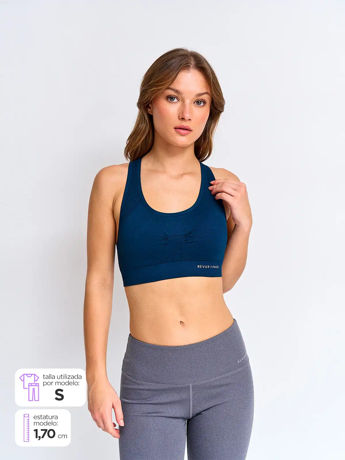 TOP DEPORTIVO MUJER REVUP SEAMLESS - 1