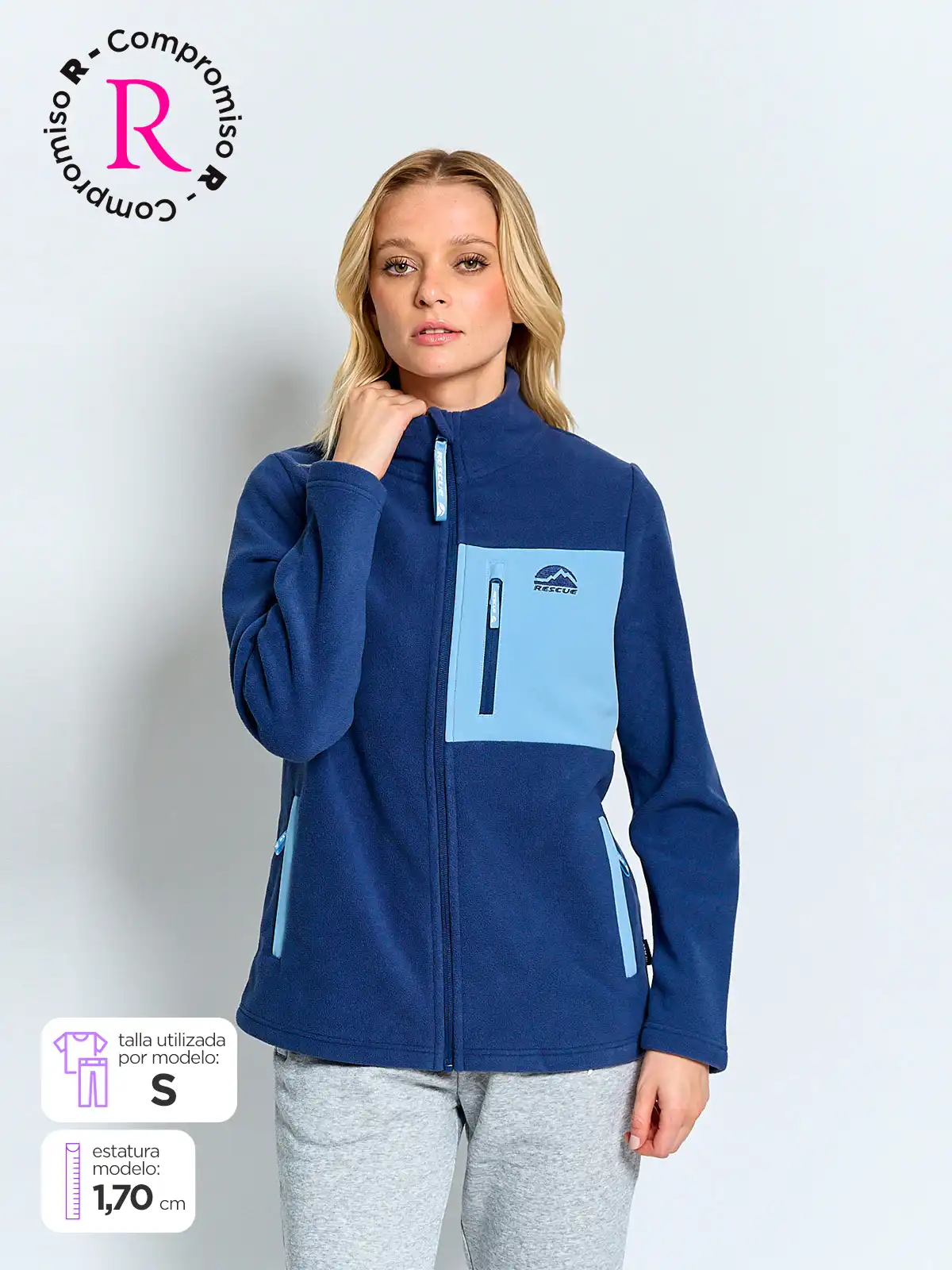 POLERA MUJER RESCUE ESTELLA - 1