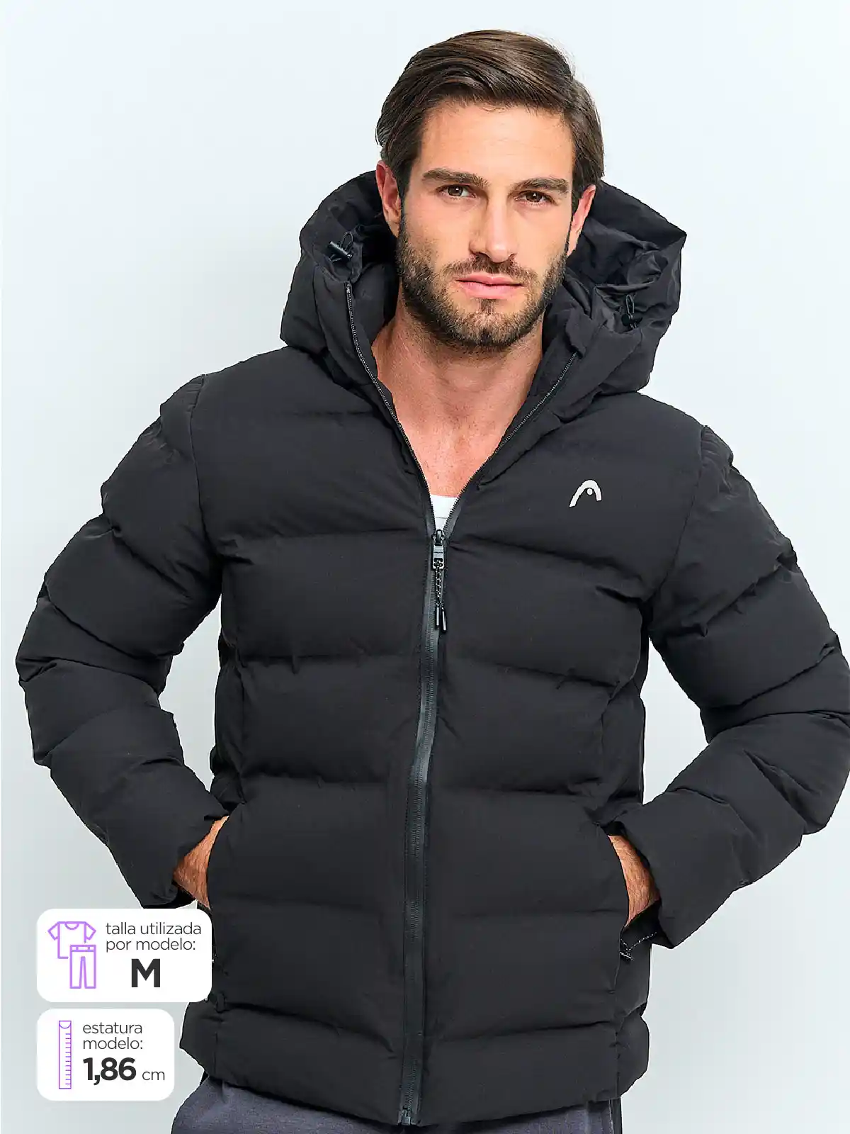CASACA HOMBRE HEAD EPUFF - 1