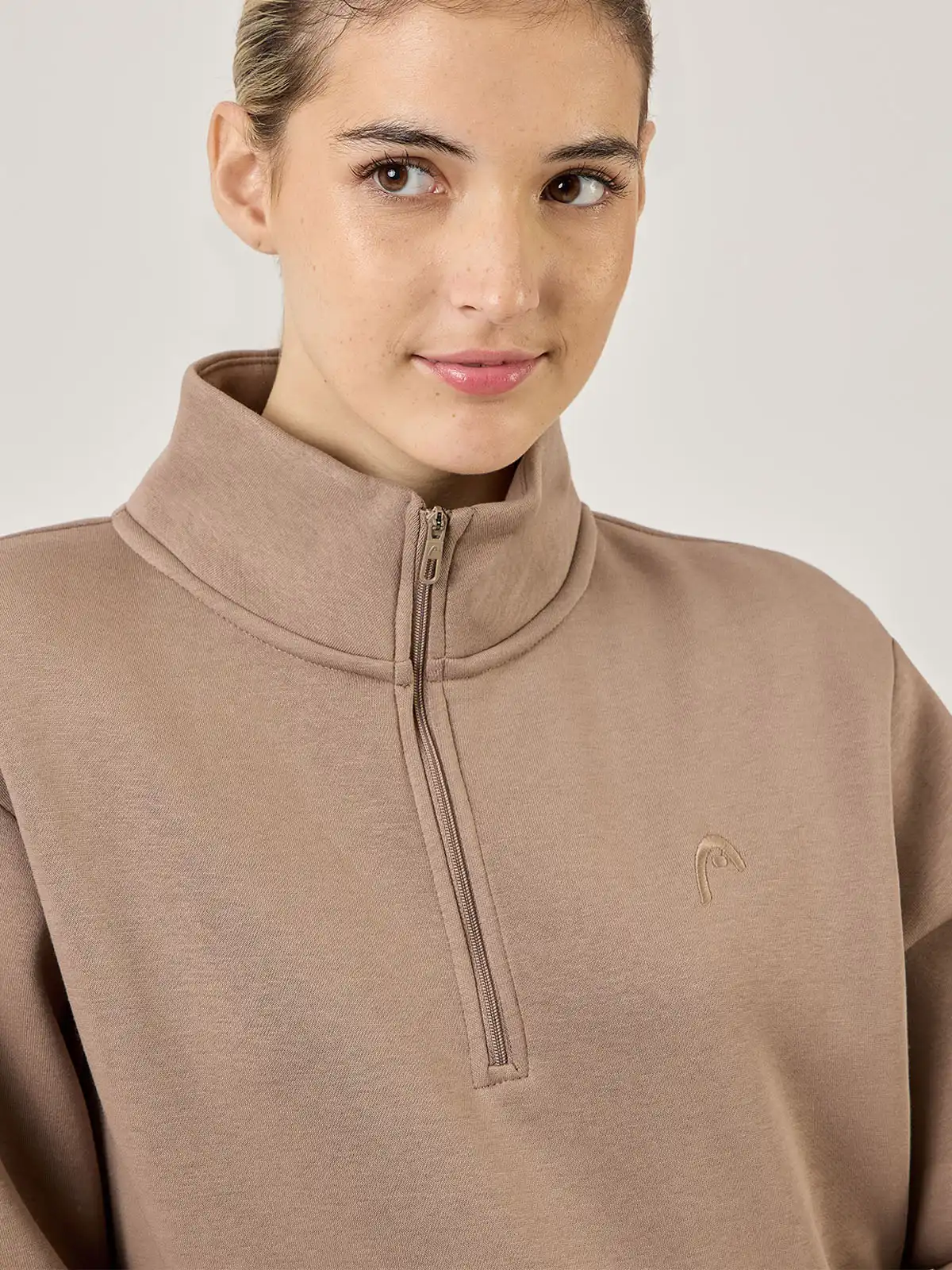 POLERA DEPORTIVA MUJER HEAD EZIP - 4