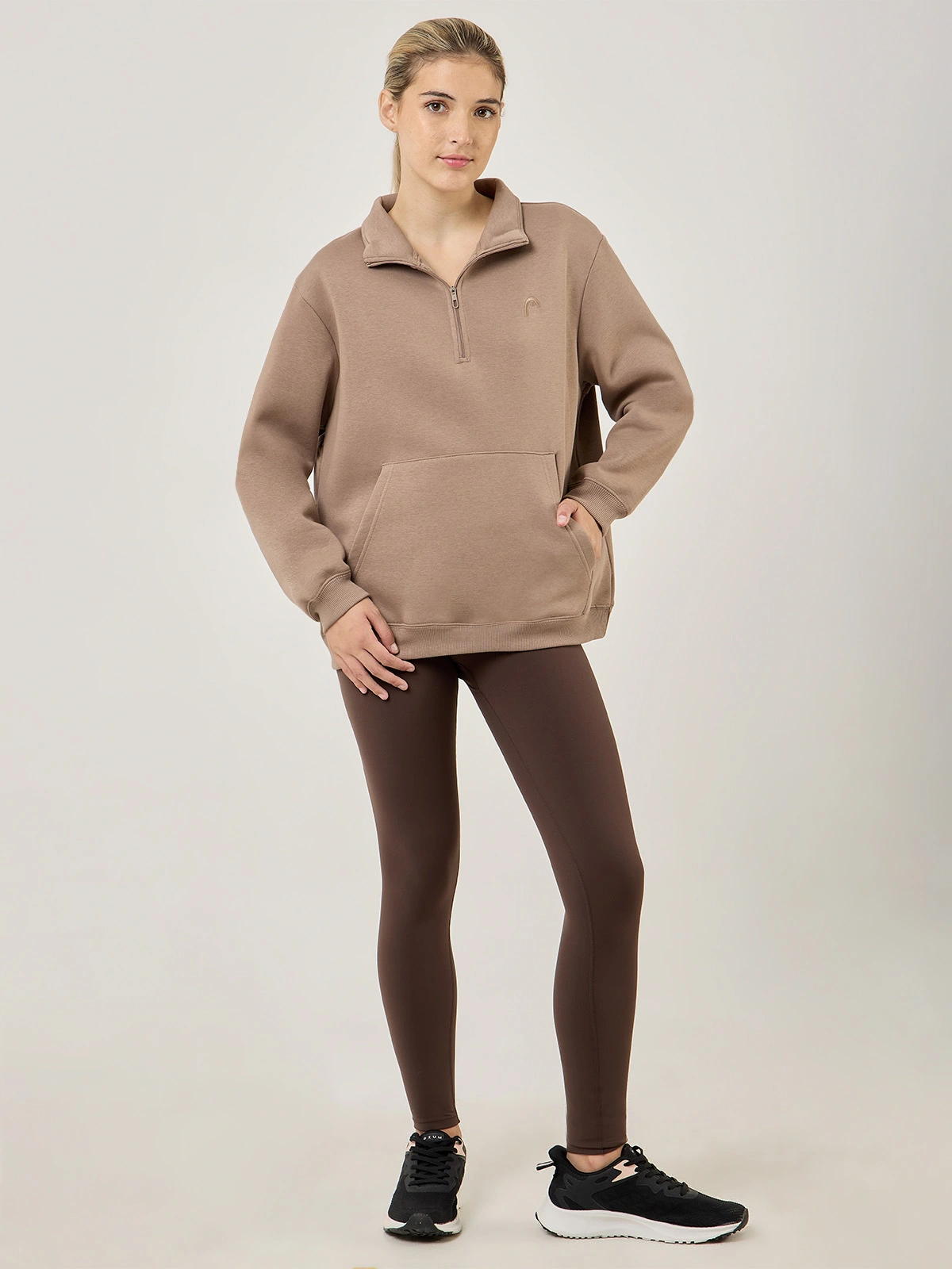 POLERA DEPORTIVA MUJER HEAD EZIP - 5