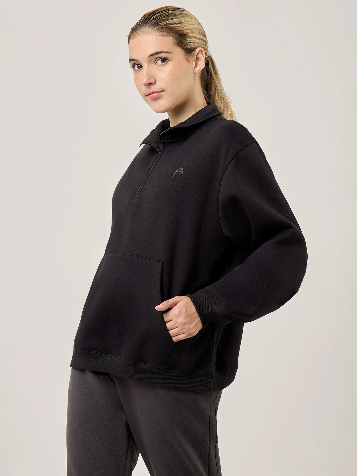 POLERA DEPORTIVA MUJER HEAD EZIP - 3