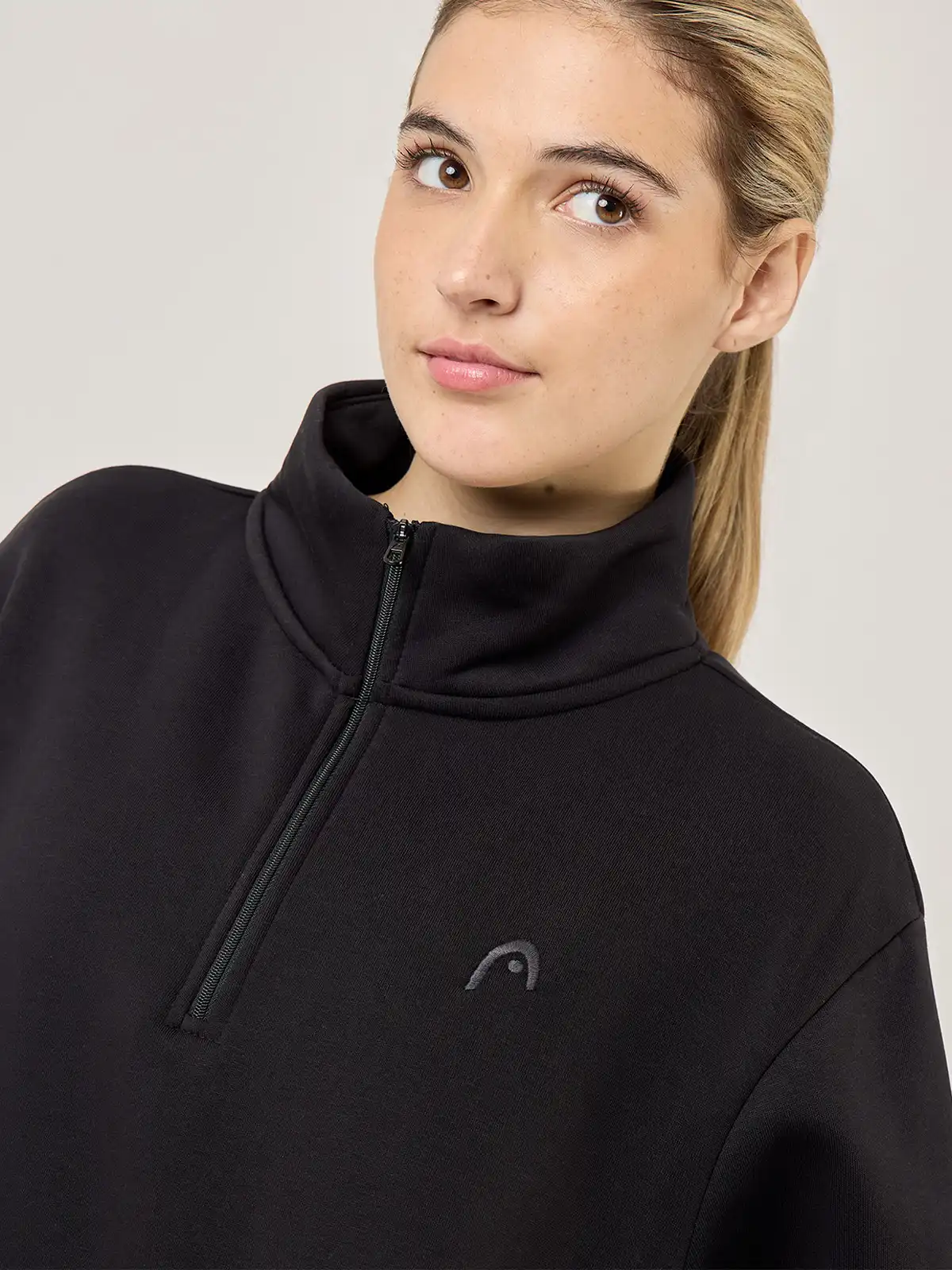 POLERA DEPORTIVA MUJER HEAD EZIP - 4