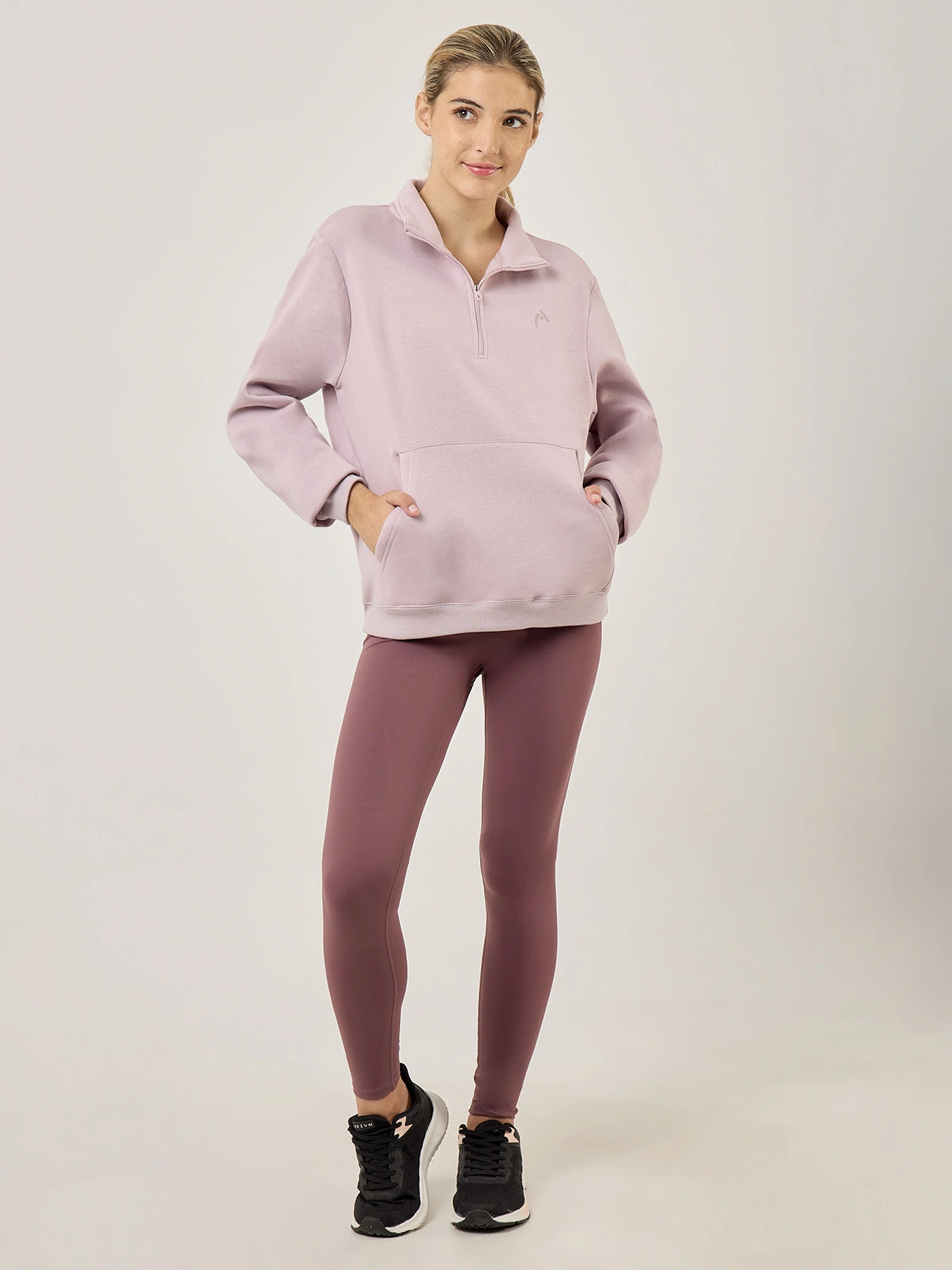 POLERA DEPORTIVA MUJER HEAD EZIP - 5