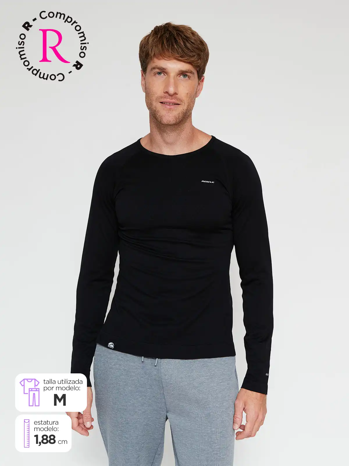 POLO DEPORTIVO HOMBRE RESCUE PRIMERA CAPA - 1