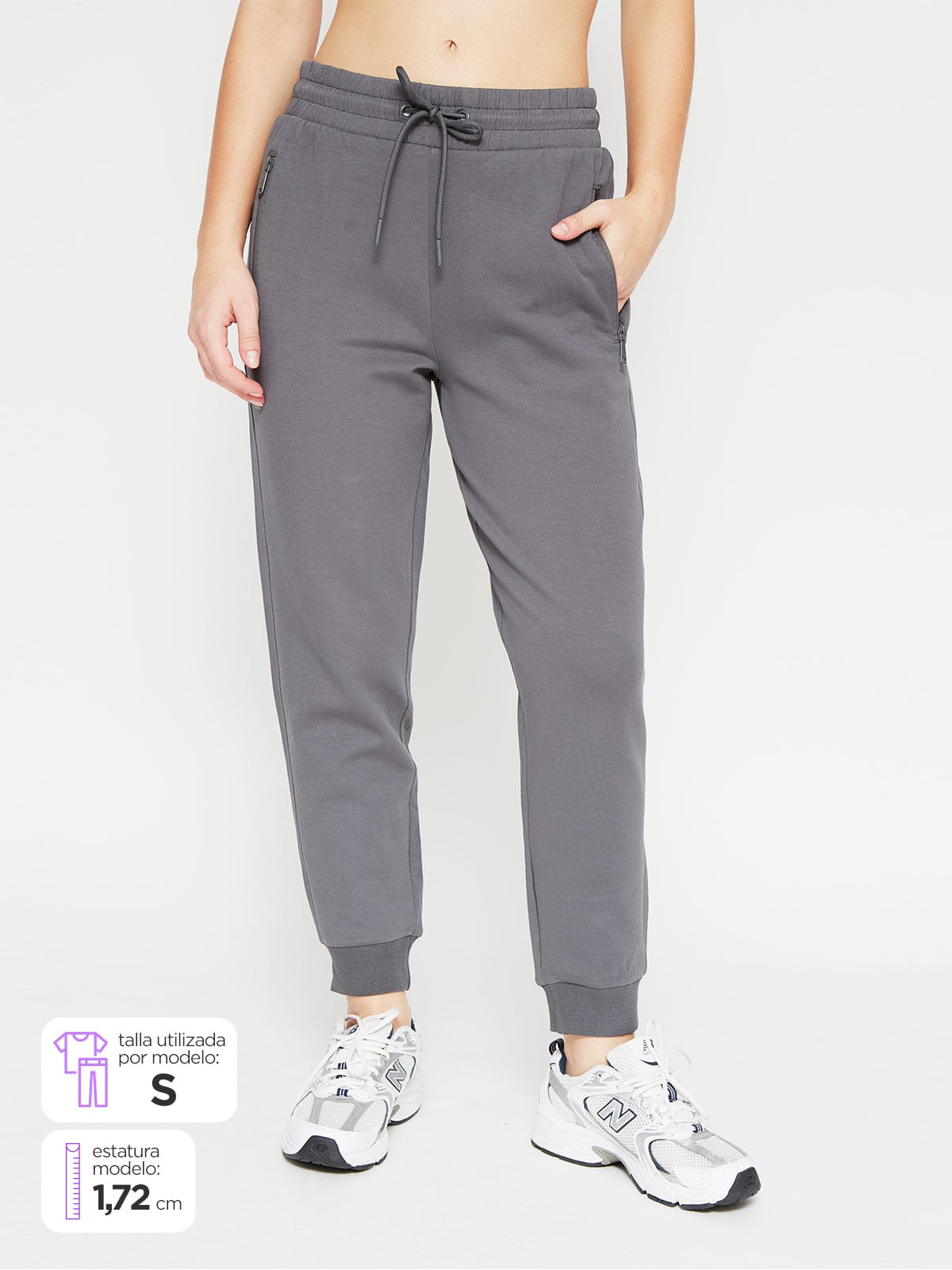 PANTALÓN BUZO MUJER REVUP ALO - 1