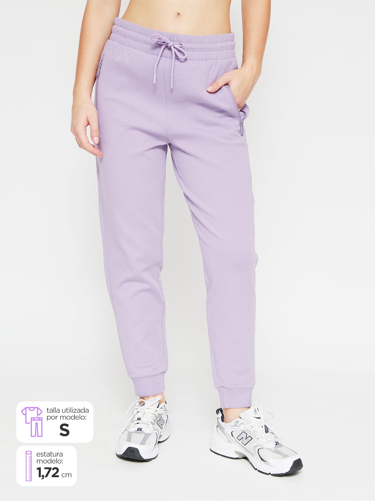 PANTALÓN BUZO MUJER REVUP ALO - 1