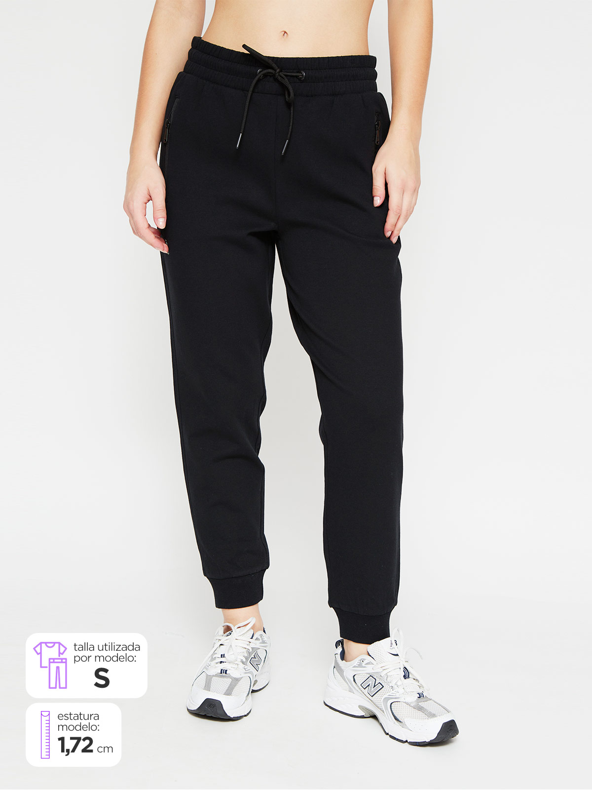 PANTALÓN BUZO MUJER REVUP ALO - 1