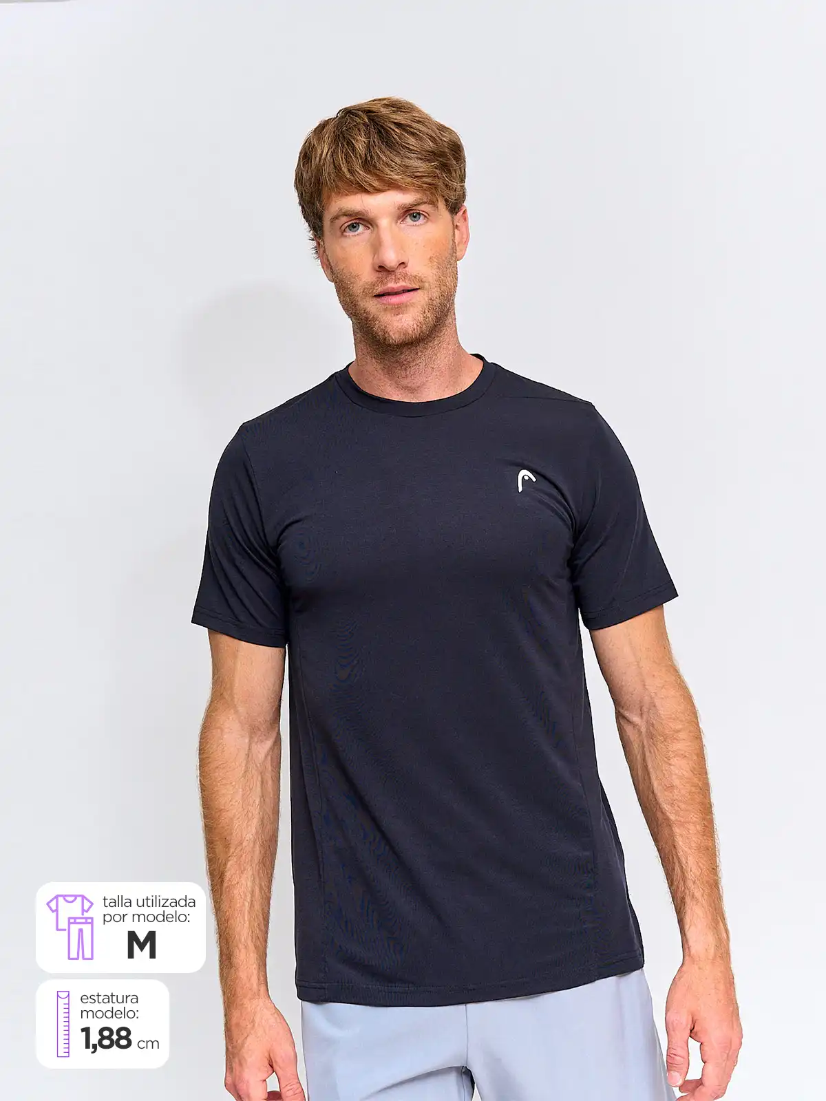POLO MANGA CORTA HOMBRE HEAD ESPORT - 1