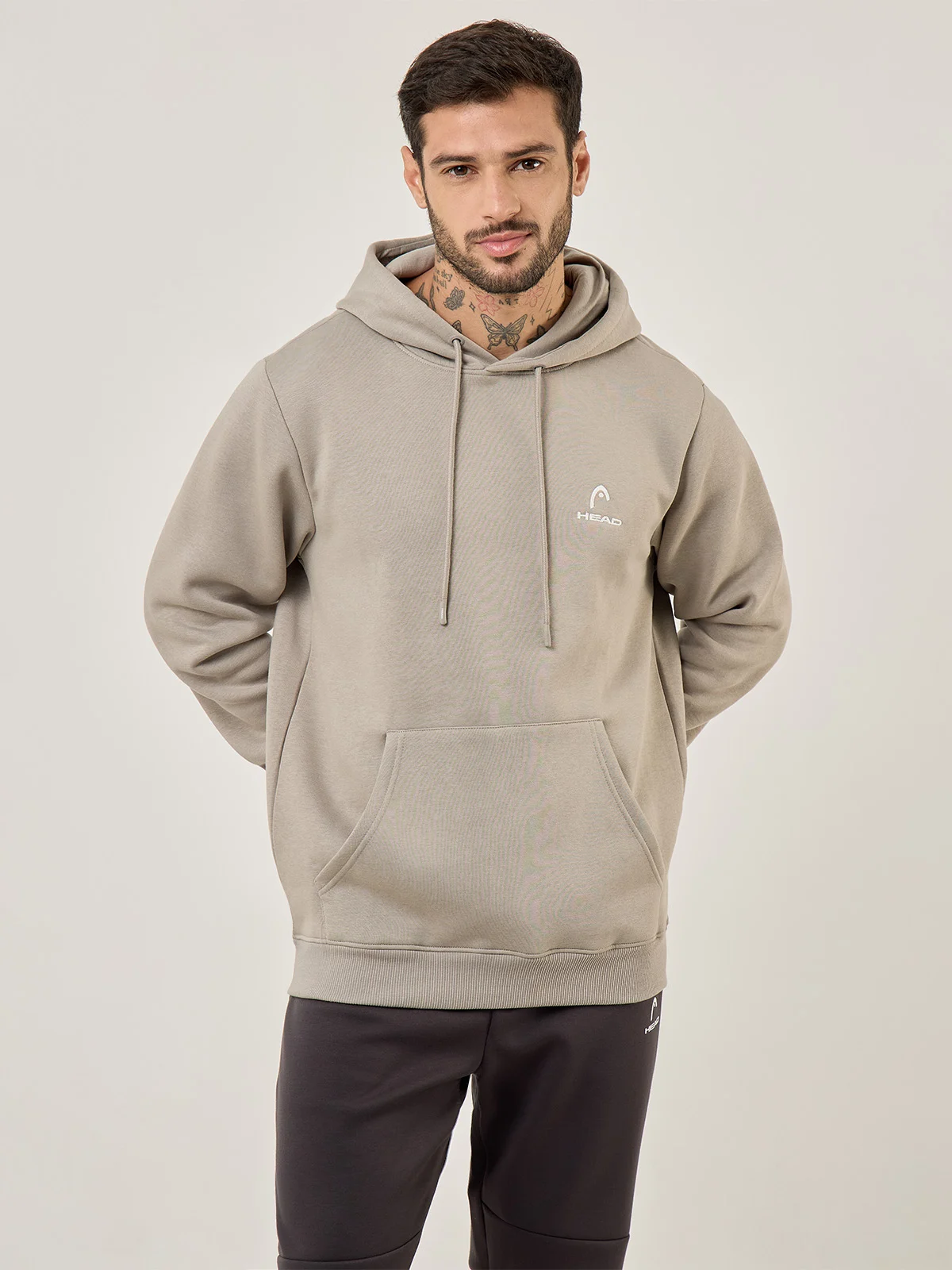 POLERA DEPORTIVA HOMBRE HEAD CANGURO LOGITO - 1