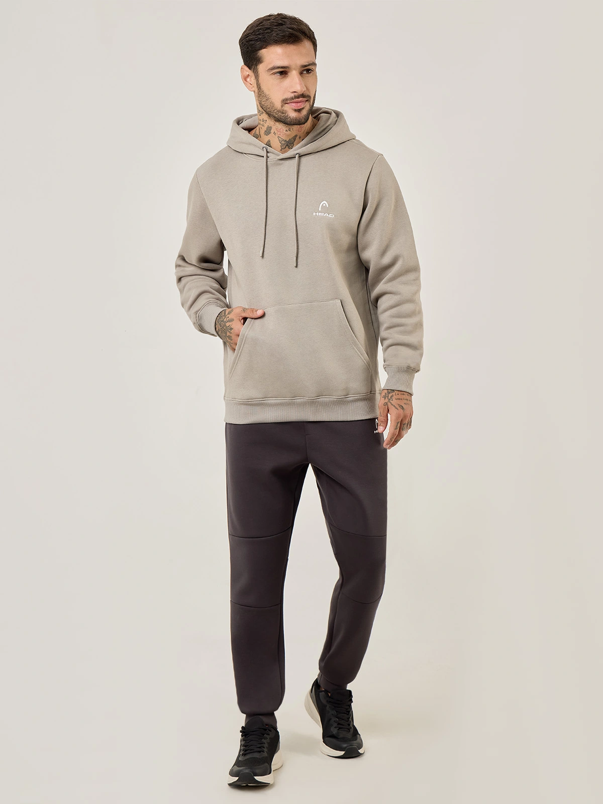 POLERA DEPORTIVA HOMBRE HEAD CANGURO LOGITO - 5