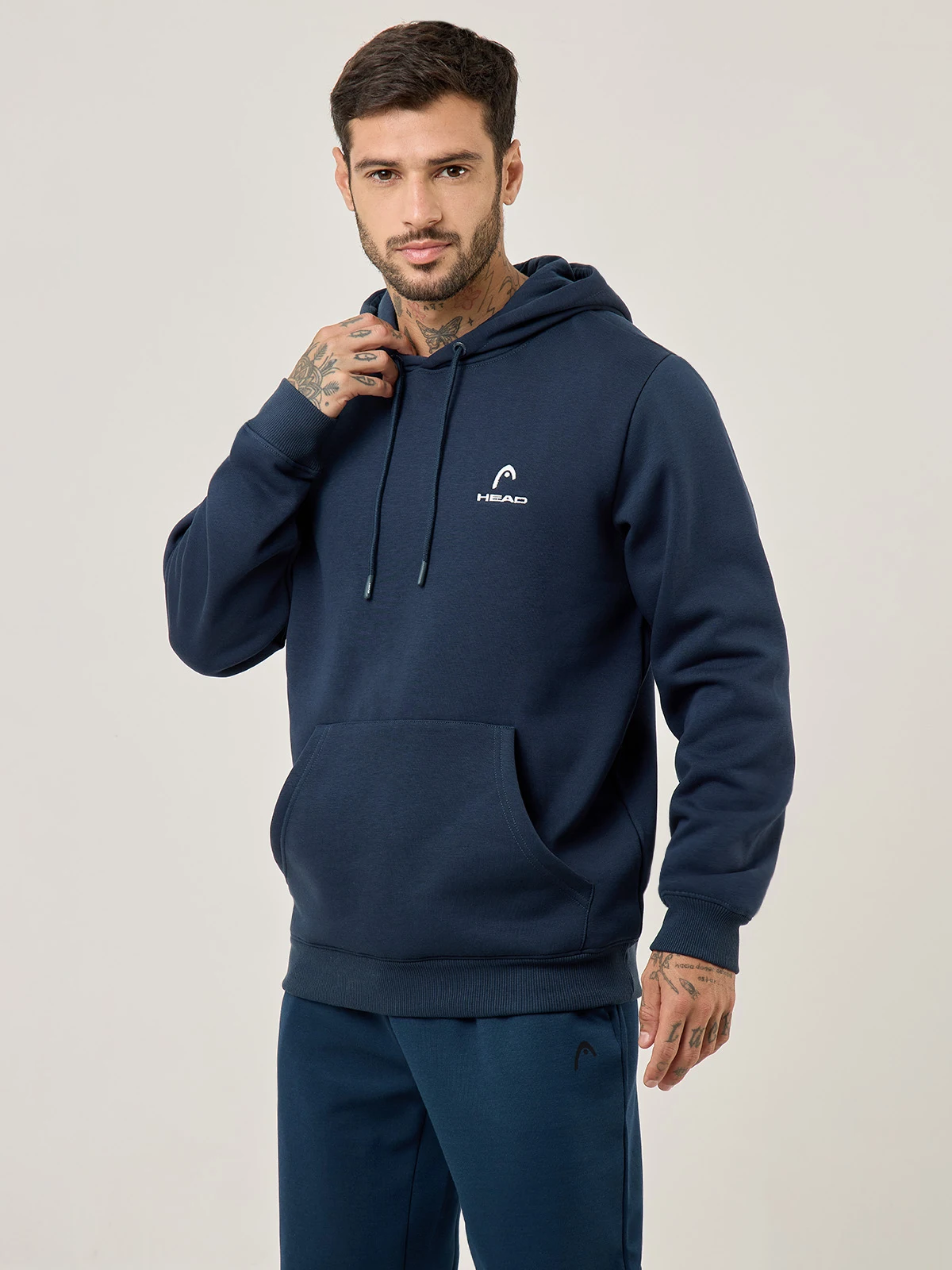 POLERA DEPORTIVA HOMBRE HEAD CANGURO LOGITO - 3