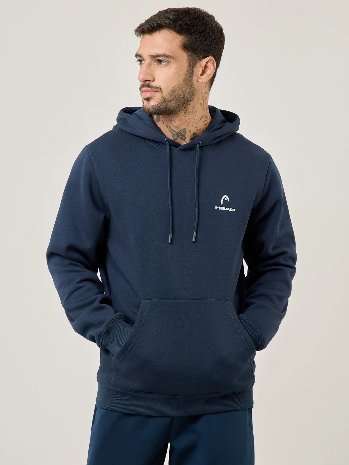 POLERA DEPORTIVA HOMBRE HEAD CANGURO LOGITO - 1