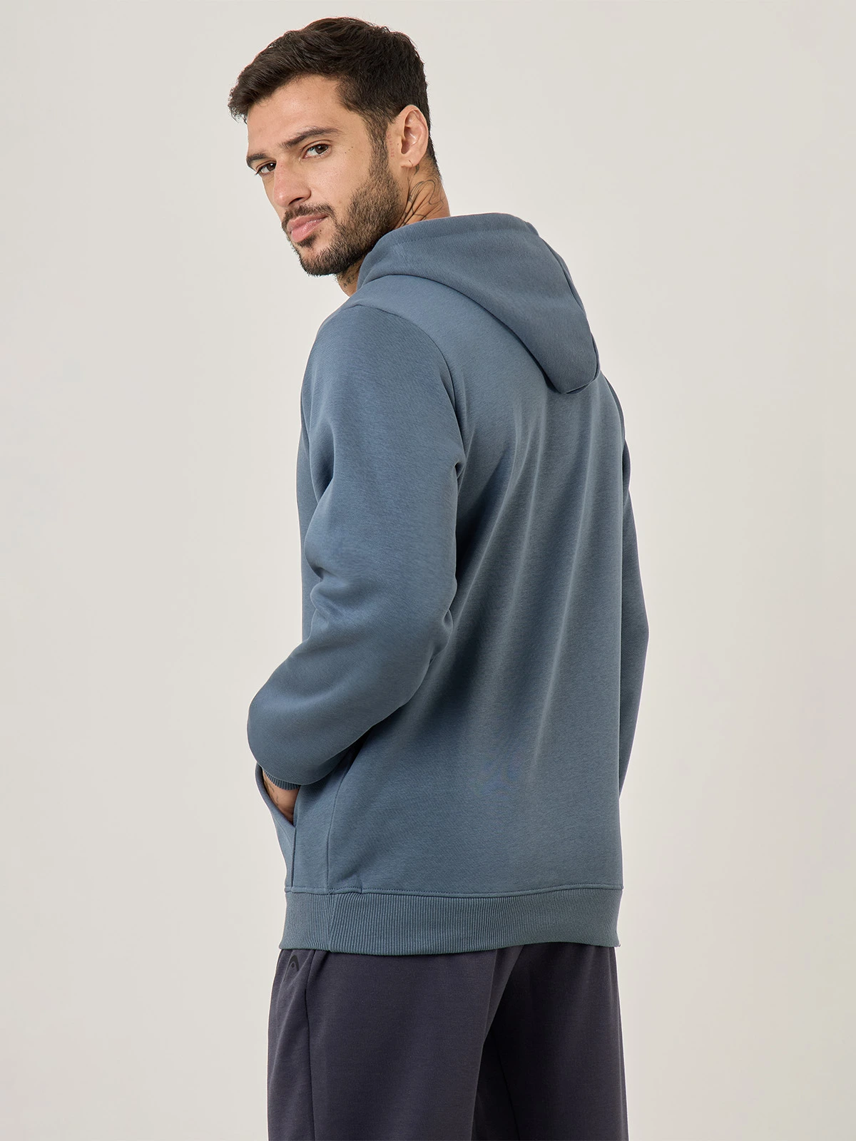 POLERA DEPORTIVA HOMBRE HEAD CANGURO LOGO - 2