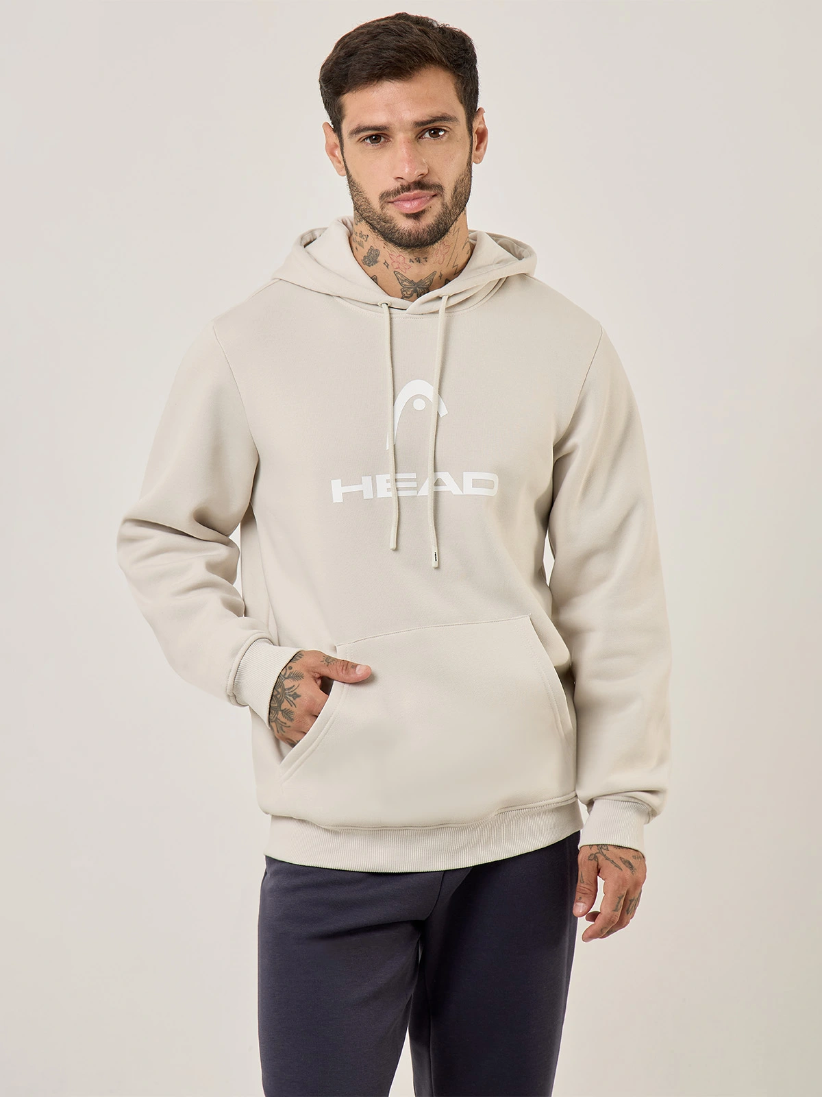 POLERA DEPORTIVA HOMBRE HEAD CANGURO LOGO - 1