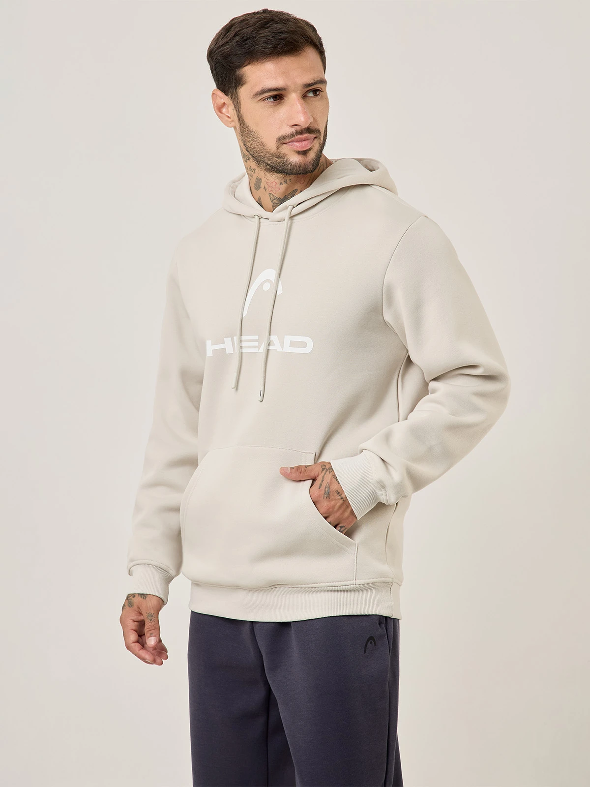 POLERA DEPORTIVA HOMBRE HEAD CANGURO LOGO - 3
