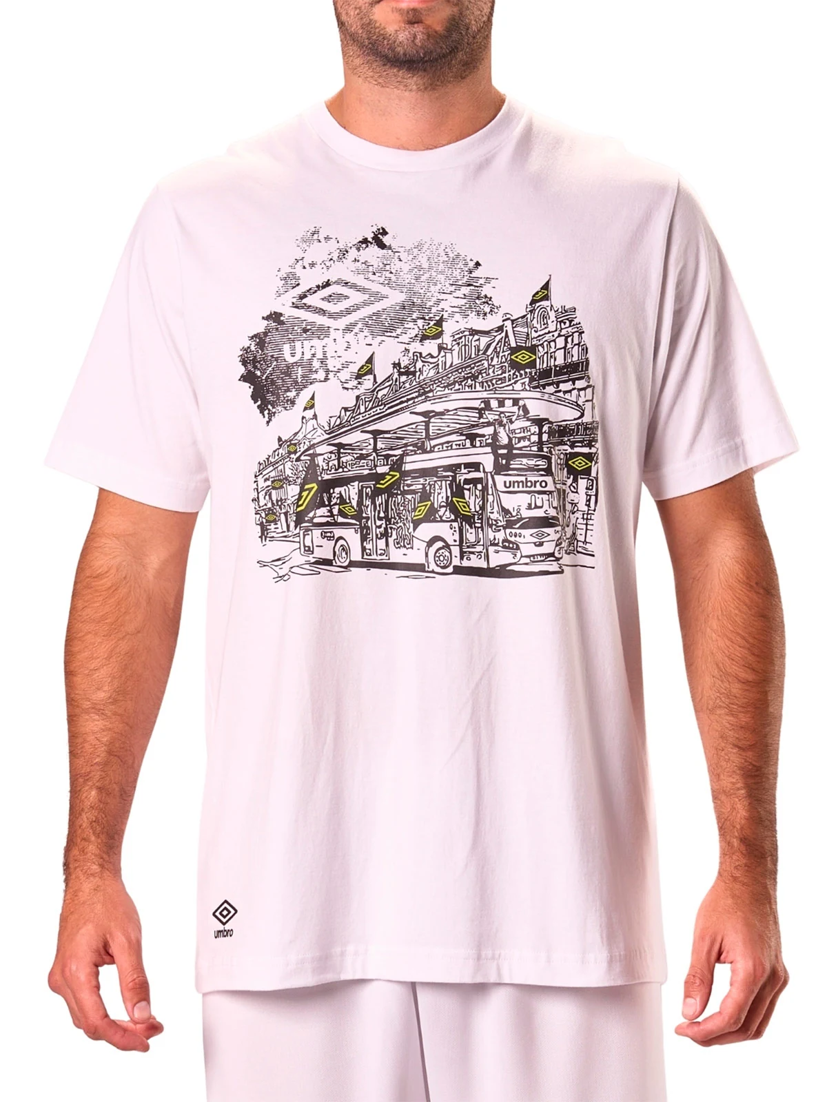 POLO ESTAMPADO HOMBRE UMBRO DR24026-002 - 1