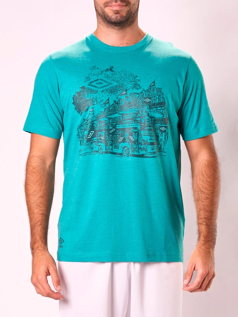 POLO ESTAMPADO HOMBRE UMBRO DR24026-LTM - 1