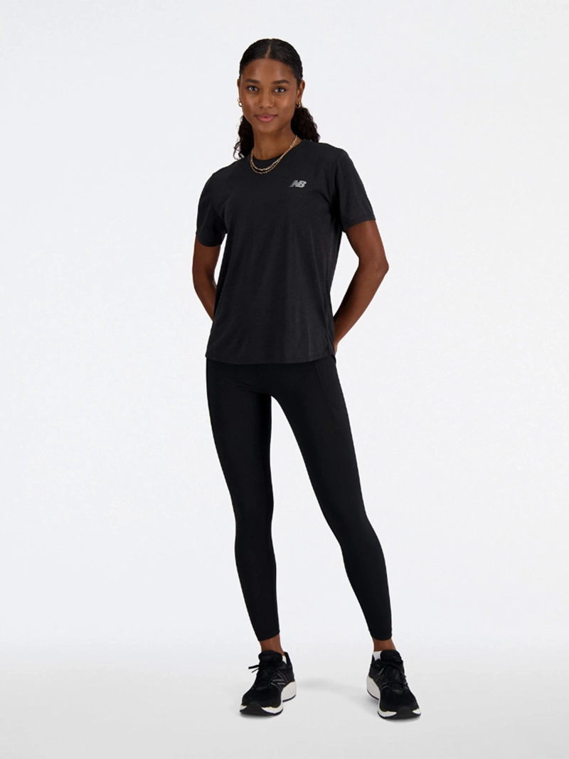 POLO MANGA CORTA MUJER NEW BALANCE WT41253BKH - 1