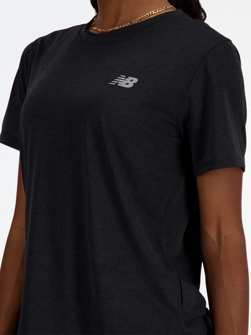 POLO MANGA CORTA MUJER NEW BALANCE WT41253BKH - 3
