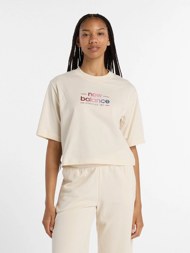 POLO MANGA CORTA MUJER NEW BALANCE WT53536LIN - 1
