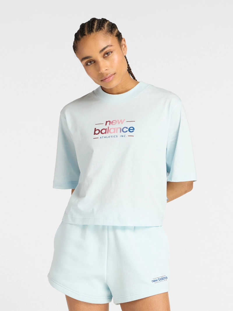 POLO MANGA CORTA MUJER NEW BALANCE WT53536FRL - 1