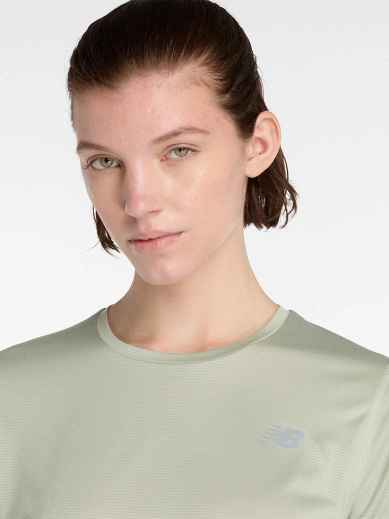 POLO MANGA CORTA MUJER NEW BALANCE WT41222GAS - 4