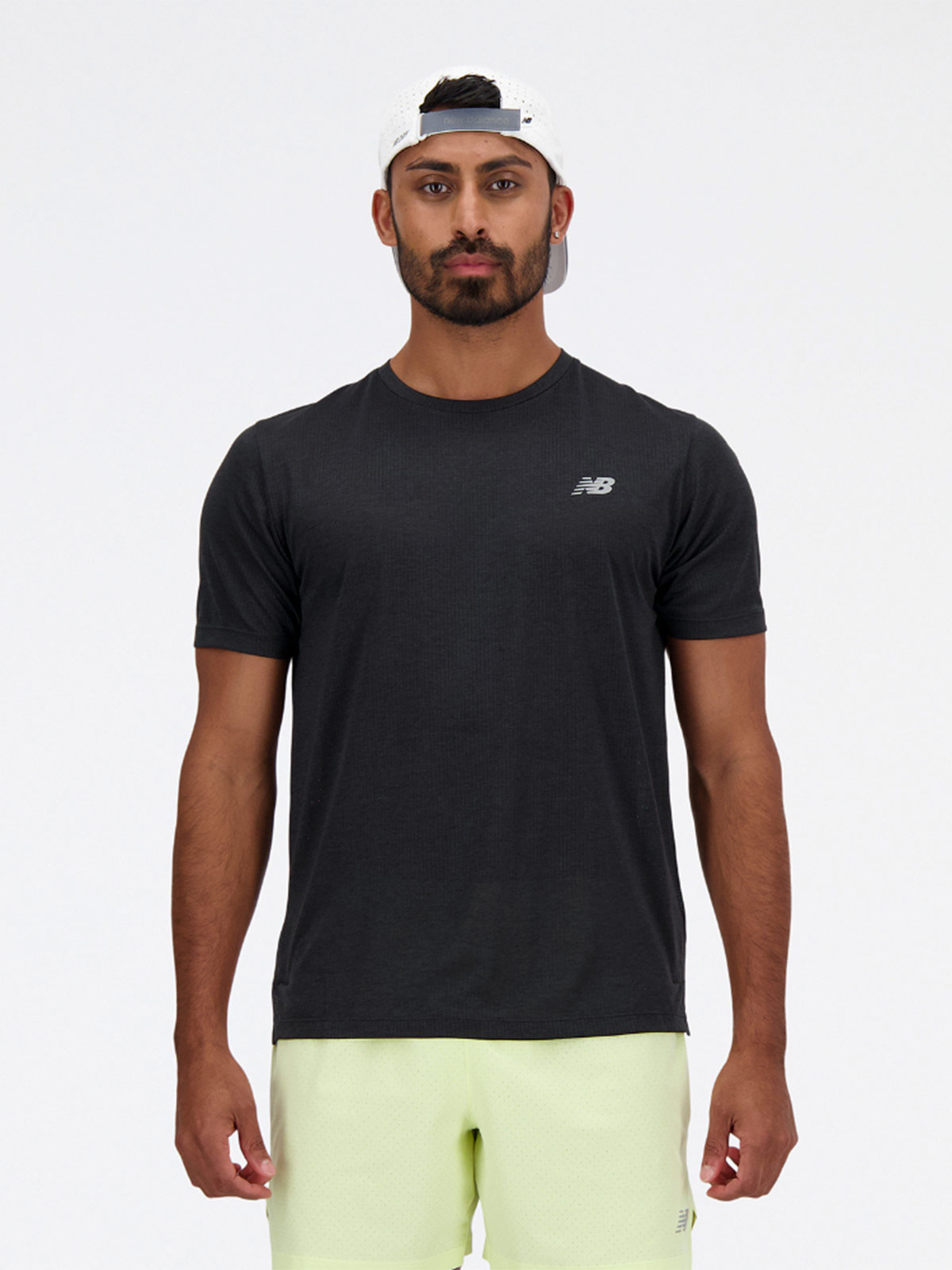 POLO MANGA CORTA HOMBRE NEW BALANCE MT41253BK - 1