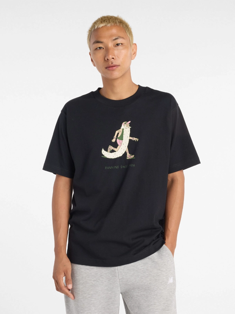 POLO MANGA CORTA HOMBRE NEW BALANCE MT53941BK - 1