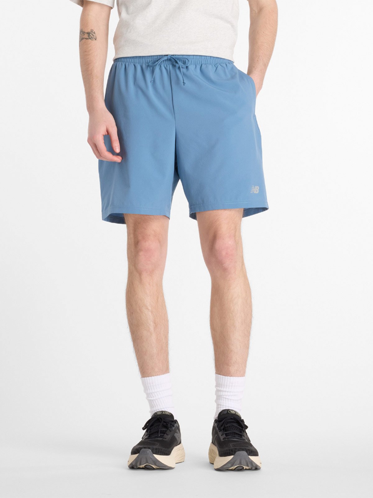 SHORT DEPORTIVO HOMBRE NEW BALANCE MS41232SRU - 1