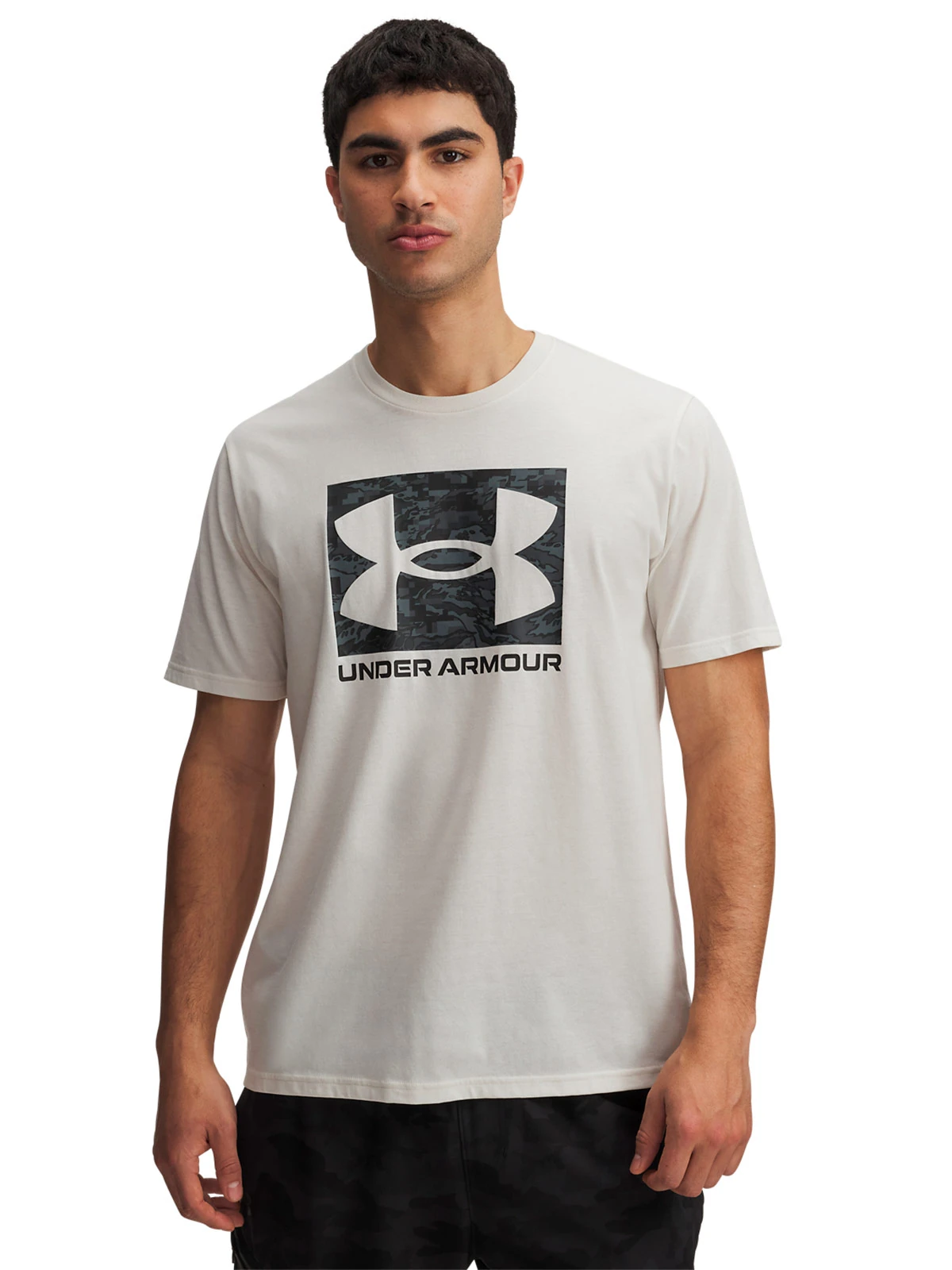 CAMISETA MANGA CORTA HOMBRE UNDER ARMOUR CAMO BOXED LOGO - 1