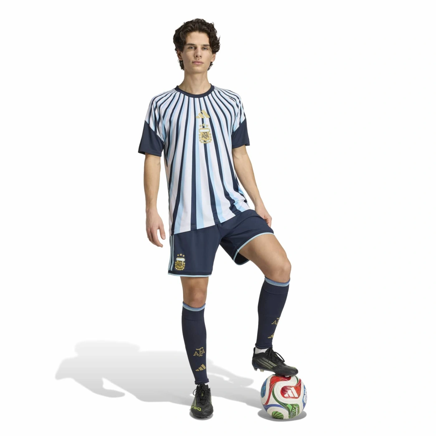 CAMISETA HOMBRE ADIDAS PREPARTIDO SELECCIÓN ARGENTINA - 3