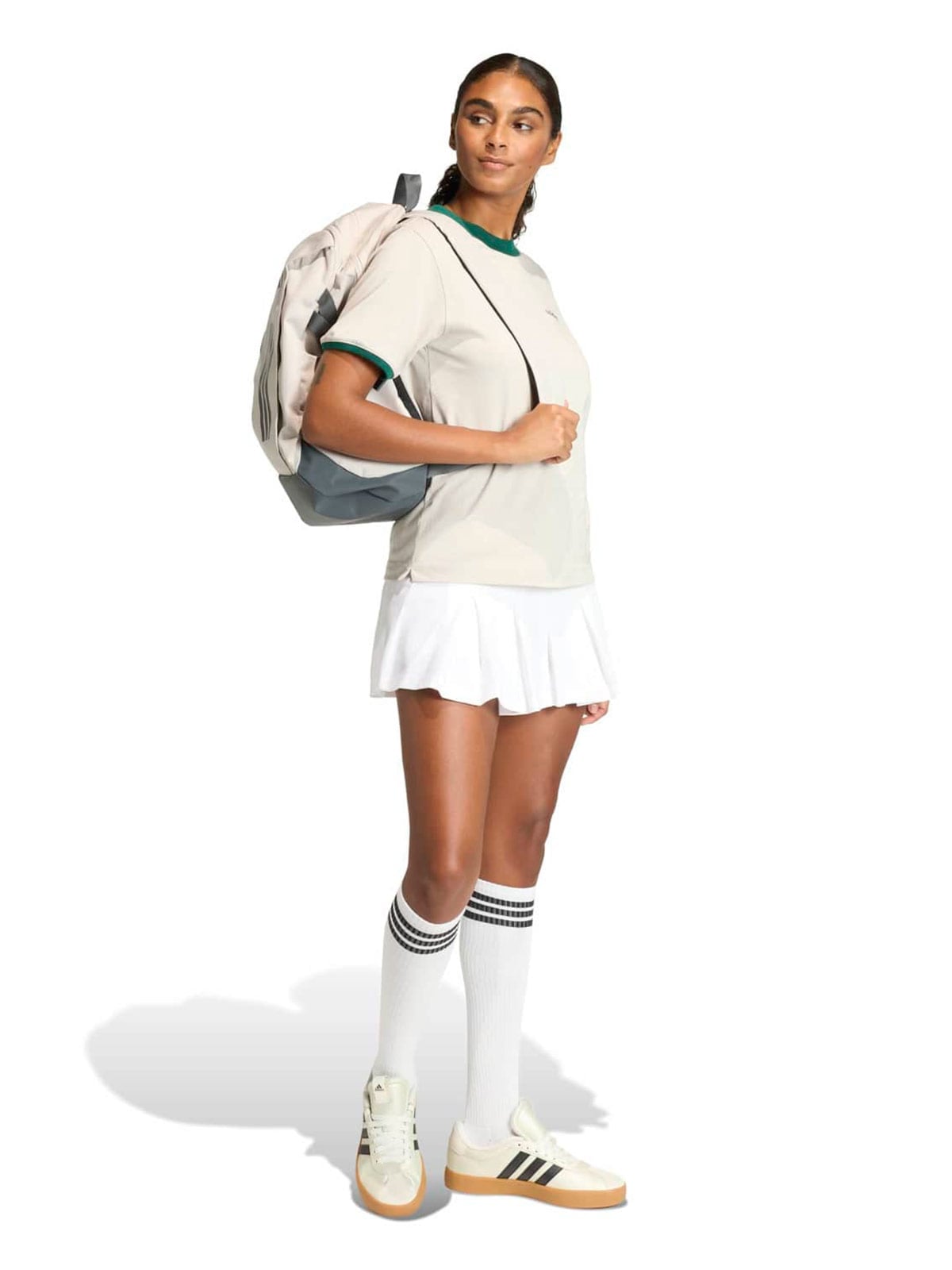 FALDA DEPORTIVA MUJER ADIDAS BLANCA - 3