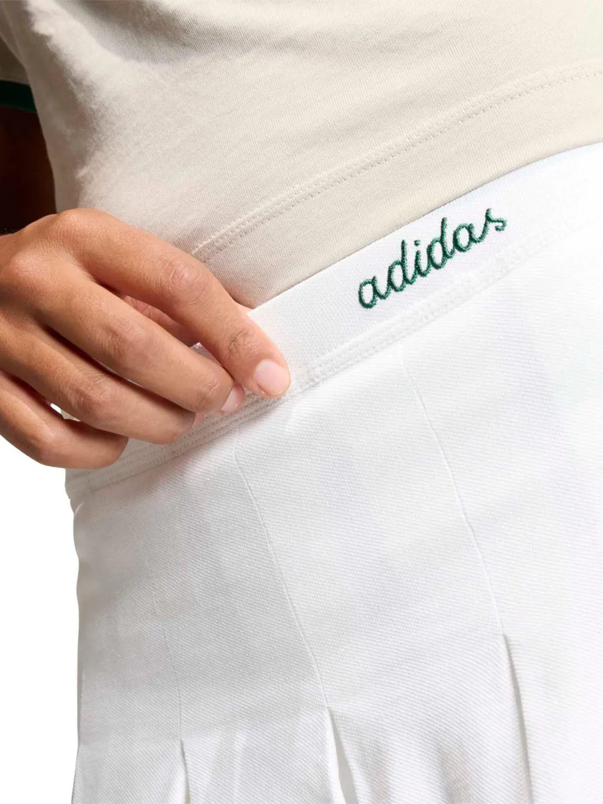 FALDA DEPORTIVA MUJER ADIDAS BLANCA - 4