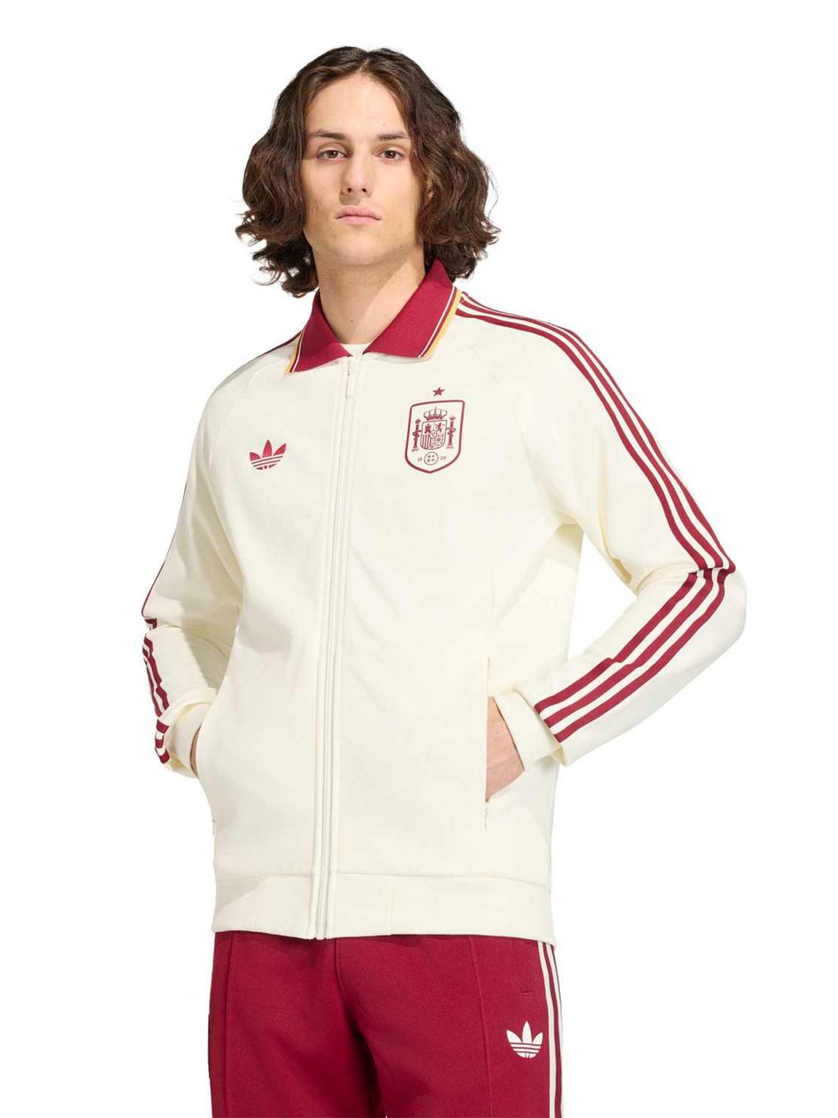 CASACA MANGA LARGA HOMBRE ADIDAS OWN THE RUN BLANCO - 1