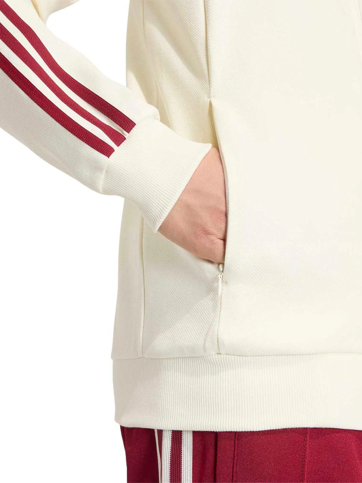 CASACA MANGA LARGA HOMBRE ADIDAS OWN THE RUN BLANCO - 5