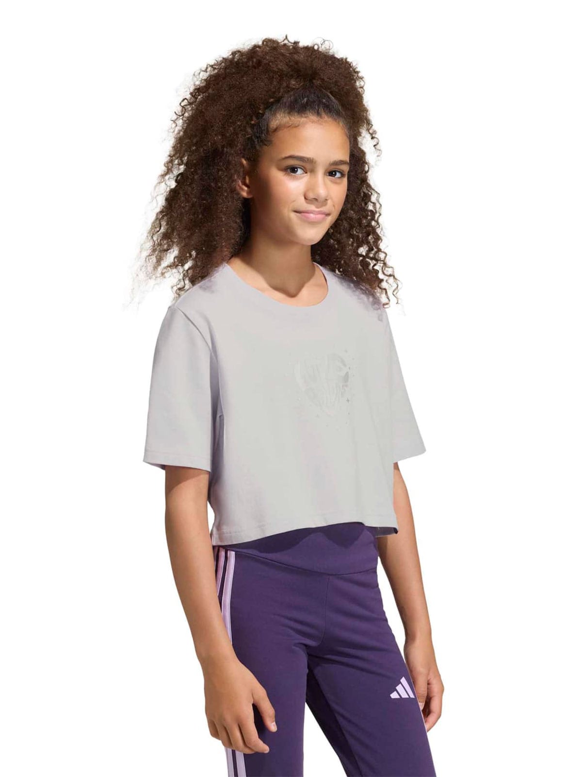 CAMISETA CORTA NIÑA ADIDAS EVERYDAY GLAM - 1