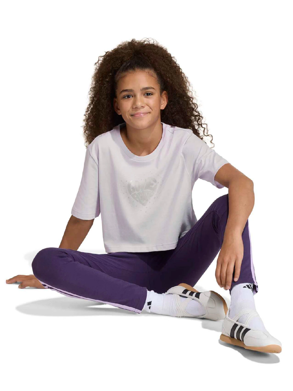 CAMISETA CORTA NIÑA ADIDAS EVERYDAY GLAM - 2